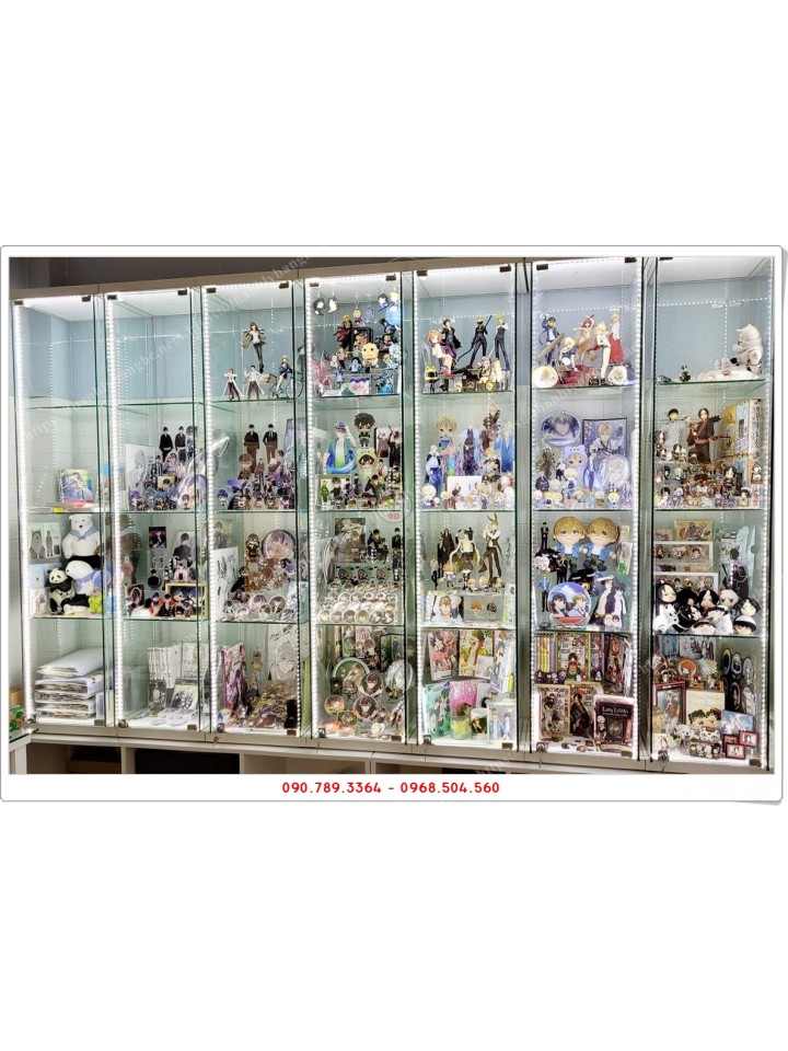 TỦ TRƯNG BÀY MÔ HÌNH HUYỀN THOẠI 40X40X1M8
